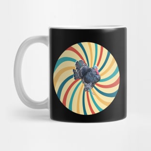 Turkey Huynosis Spiral rooster Hypnotic trance Mug